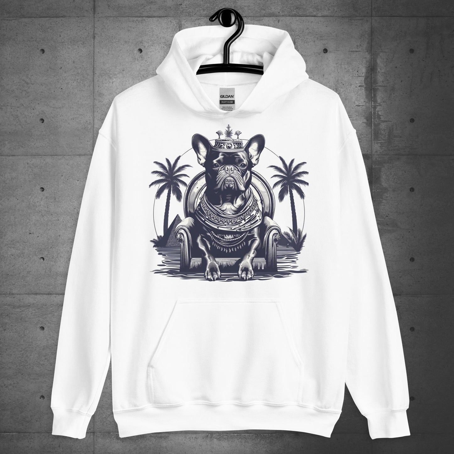 French Bulldog Cleopatra - Unisex Hoodie