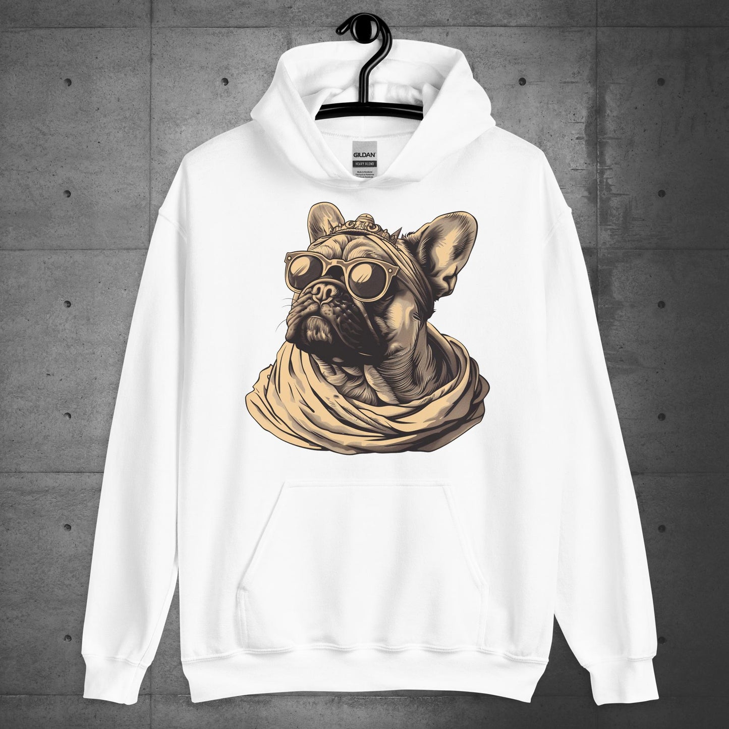 "Majestic Caesar Style" Frenchie - Unisex Hoodie