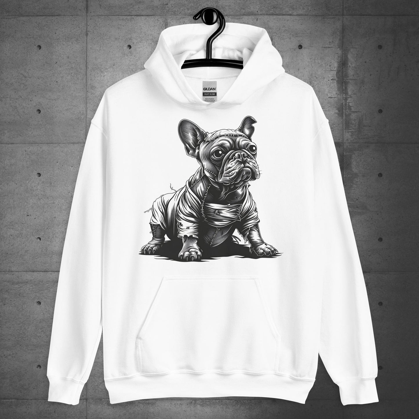 French Bulldog Frankenstein - Unisex Hoodie