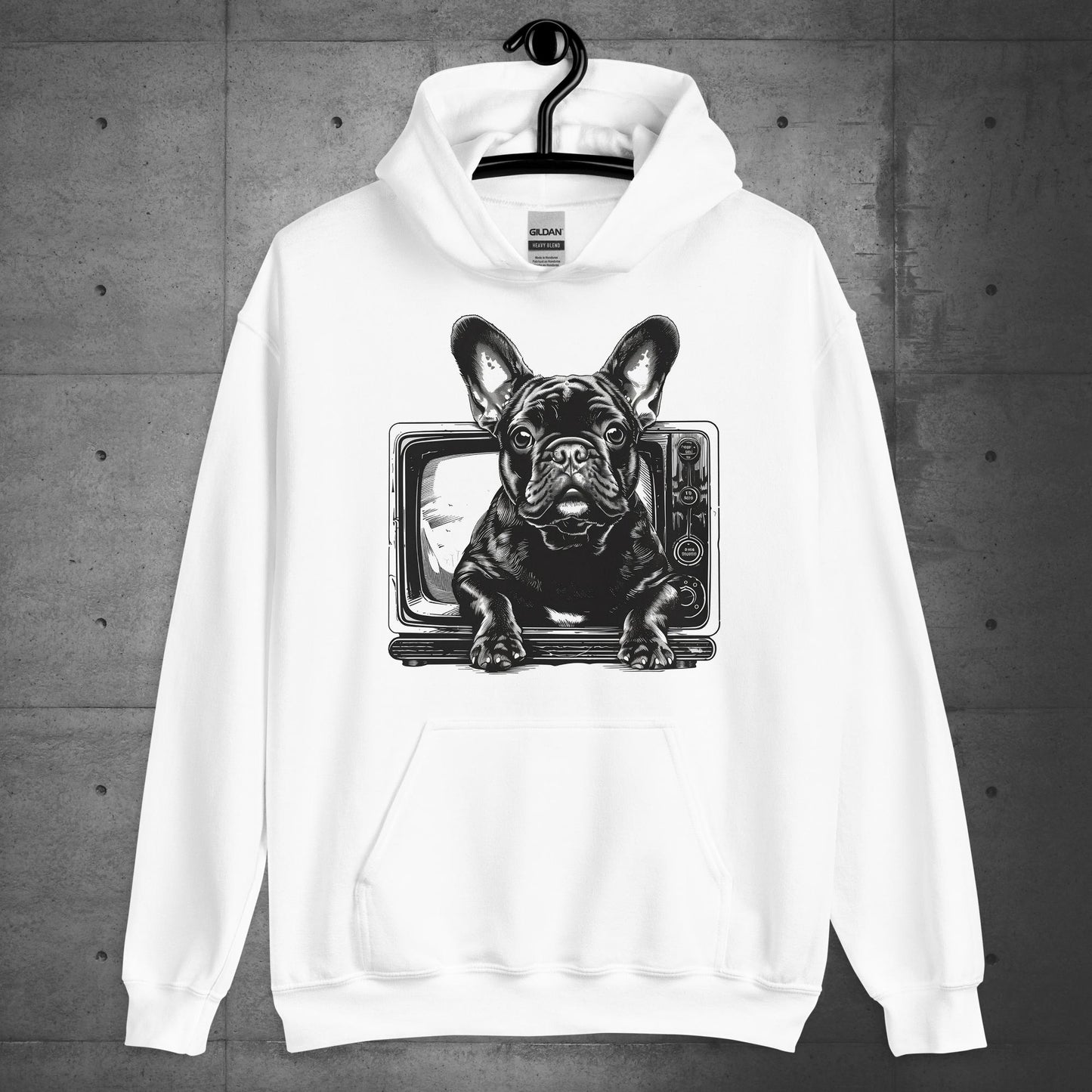 "The Ring" French Bulldog - Unisex Hoodie