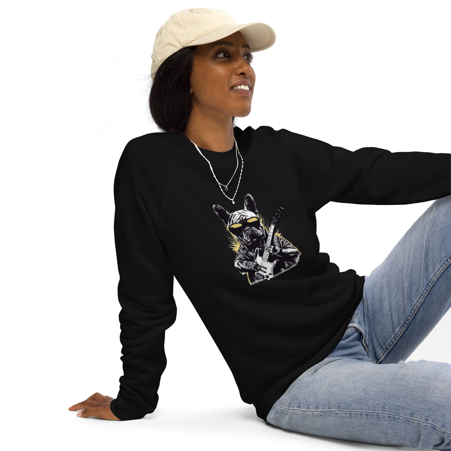 Guitar Frenchie Unisex Sweater