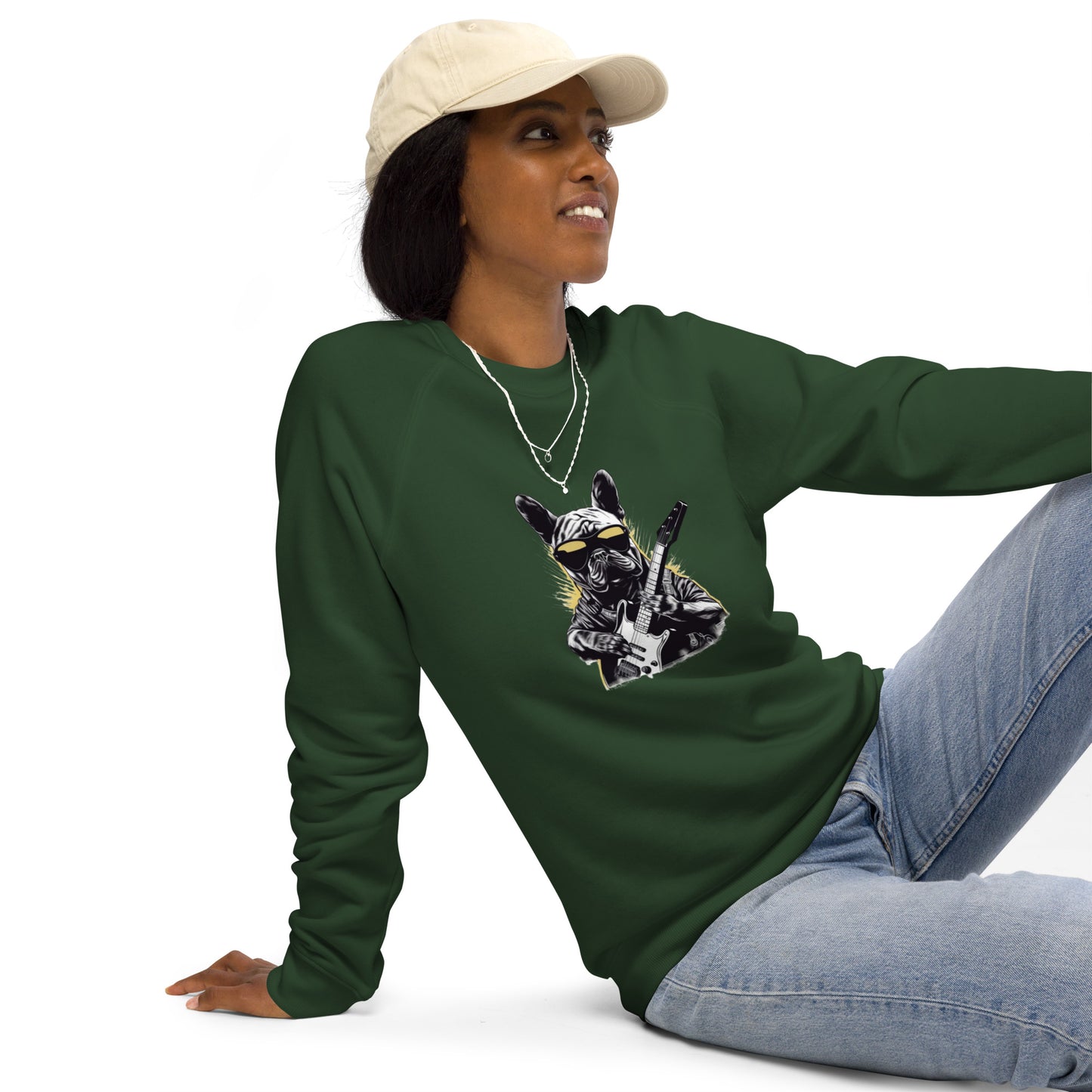 Guitar Frenchie Unisex Sweater