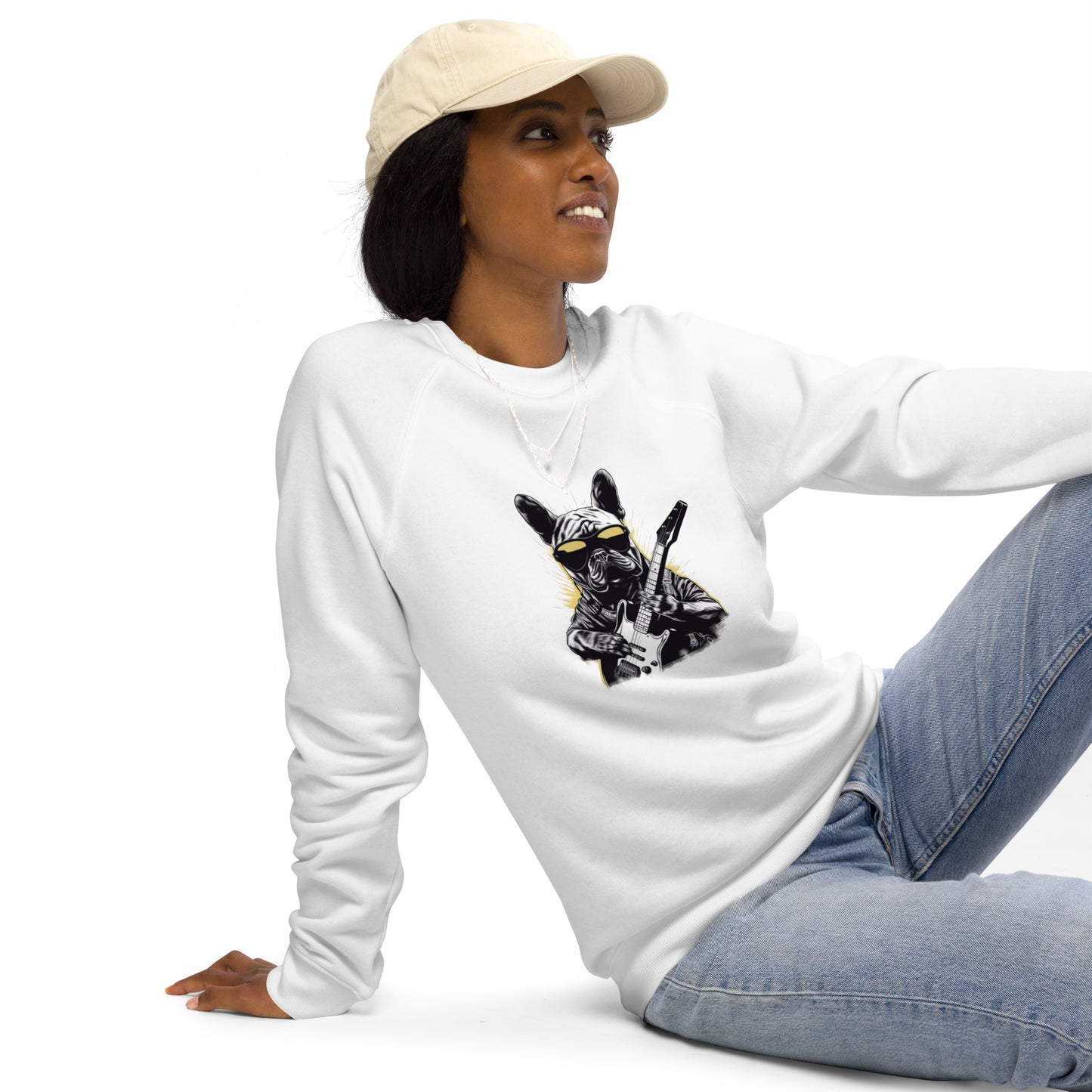 Guitar Frenchie Unisex Sweater