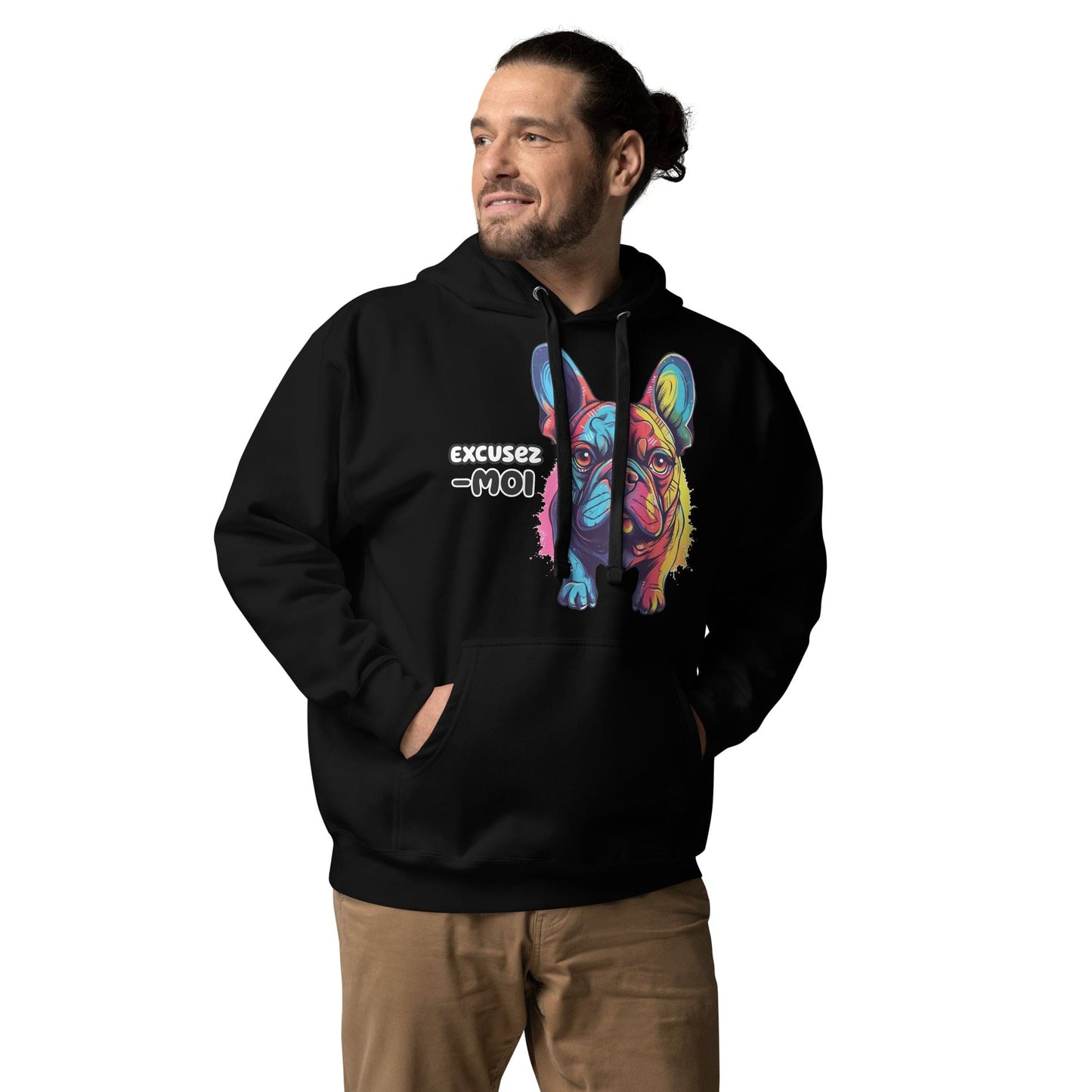 Excusez-Moi French Bulldog Unisex Hoodie