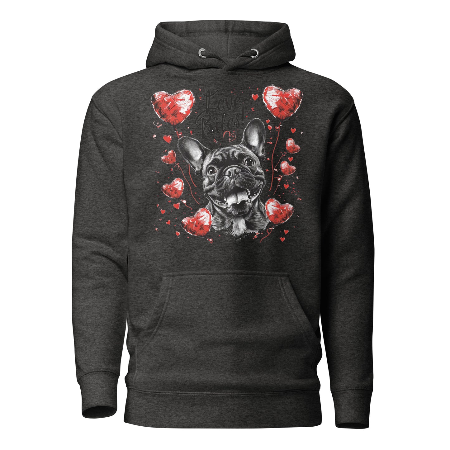 "Love Bites!"- Unisex Hoodie - Frenchie Emporium