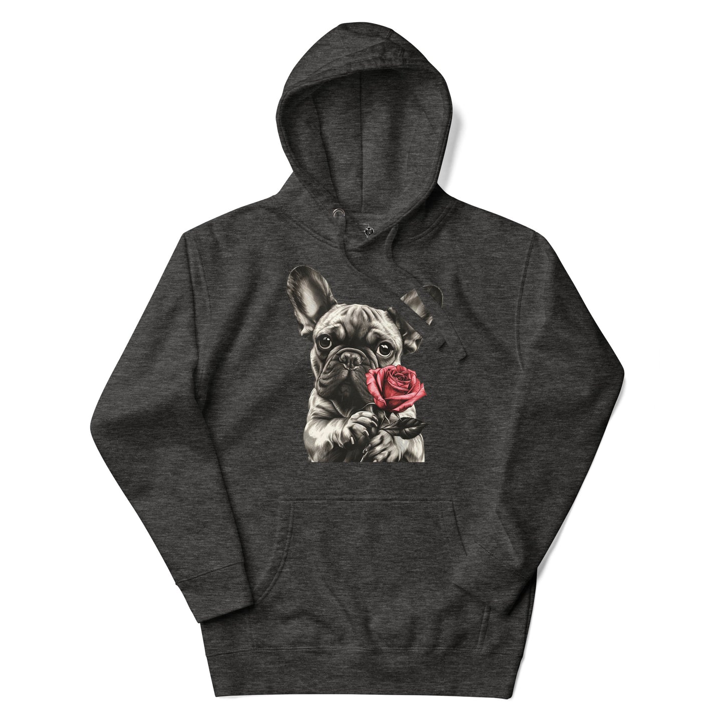 "Rose Embrace" Unisex Hoodie - Frenchie Emporium