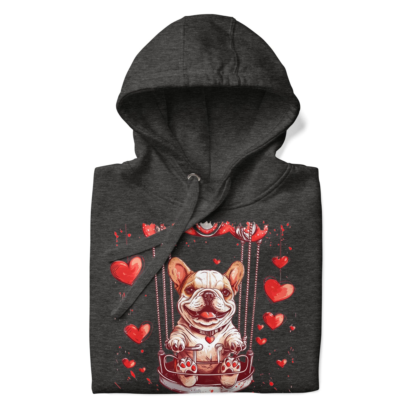 "Swinging Hearts" Unisex Hoodie