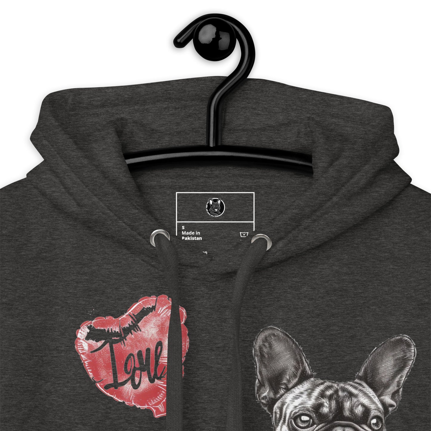 "Love is Fur-real" - Unisex Hoodie - Frenchie Emporium