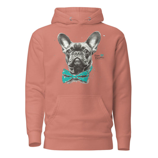 "Paws of Passion" Unisex Hoodie - Frenchie Emporium