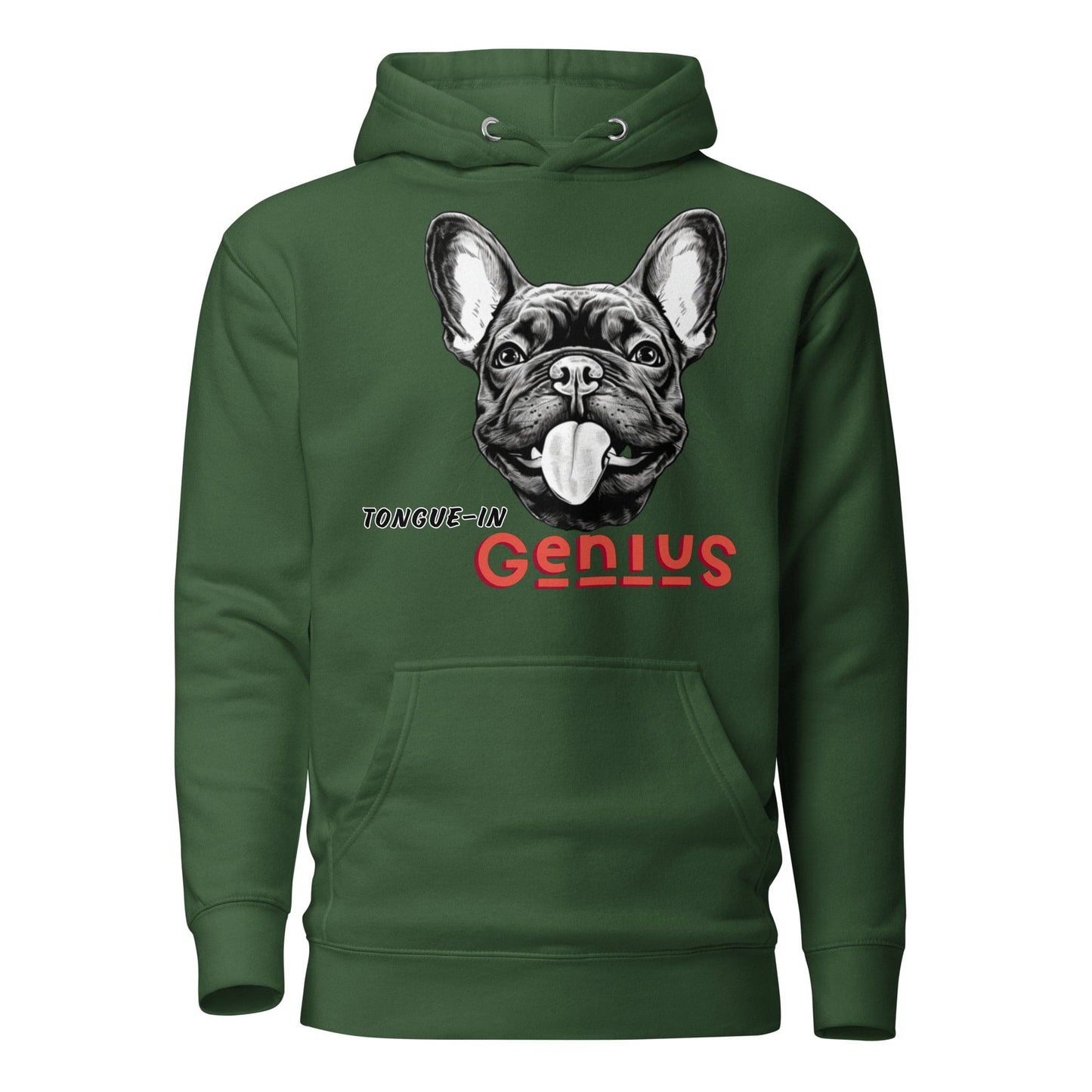 Tongue-in-Genius Frenchie Unisex Hoodie - Frenchie Emporium