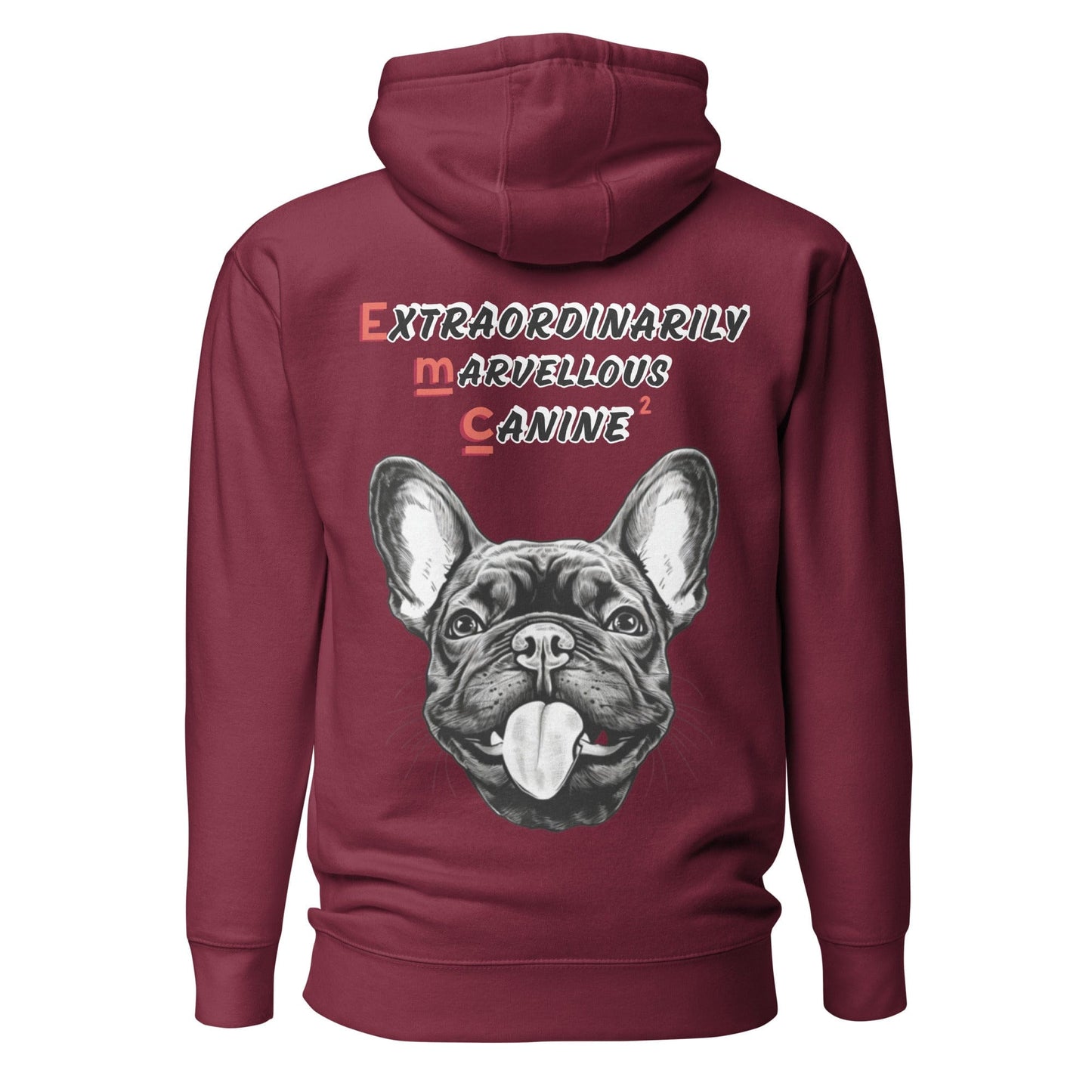 French Bulldog "Extraordinarily Marvellous Canine²" Unisex Hoodie - Frenchie Emporium