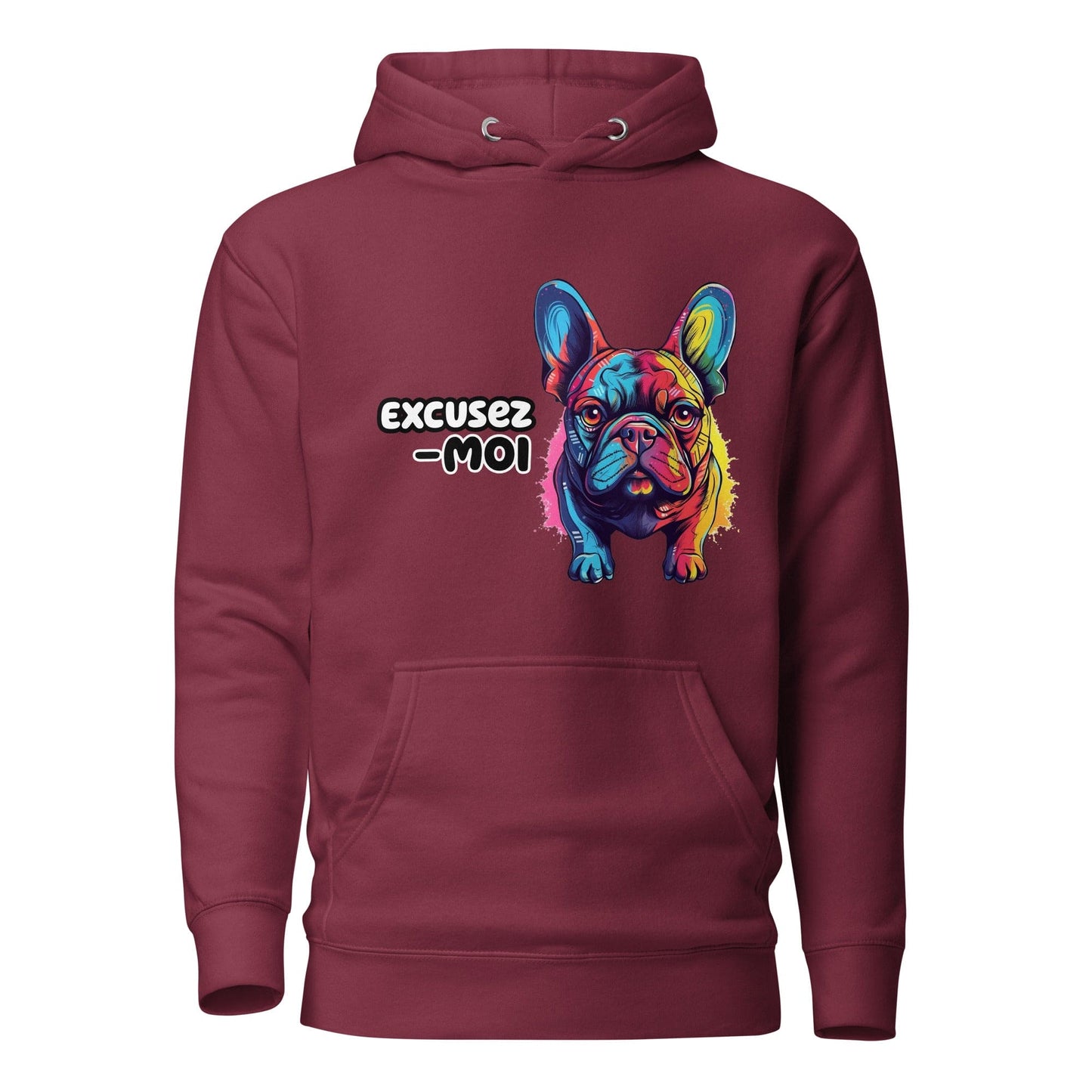 Excusez-Moi French Bulldog Unisex Hoodie