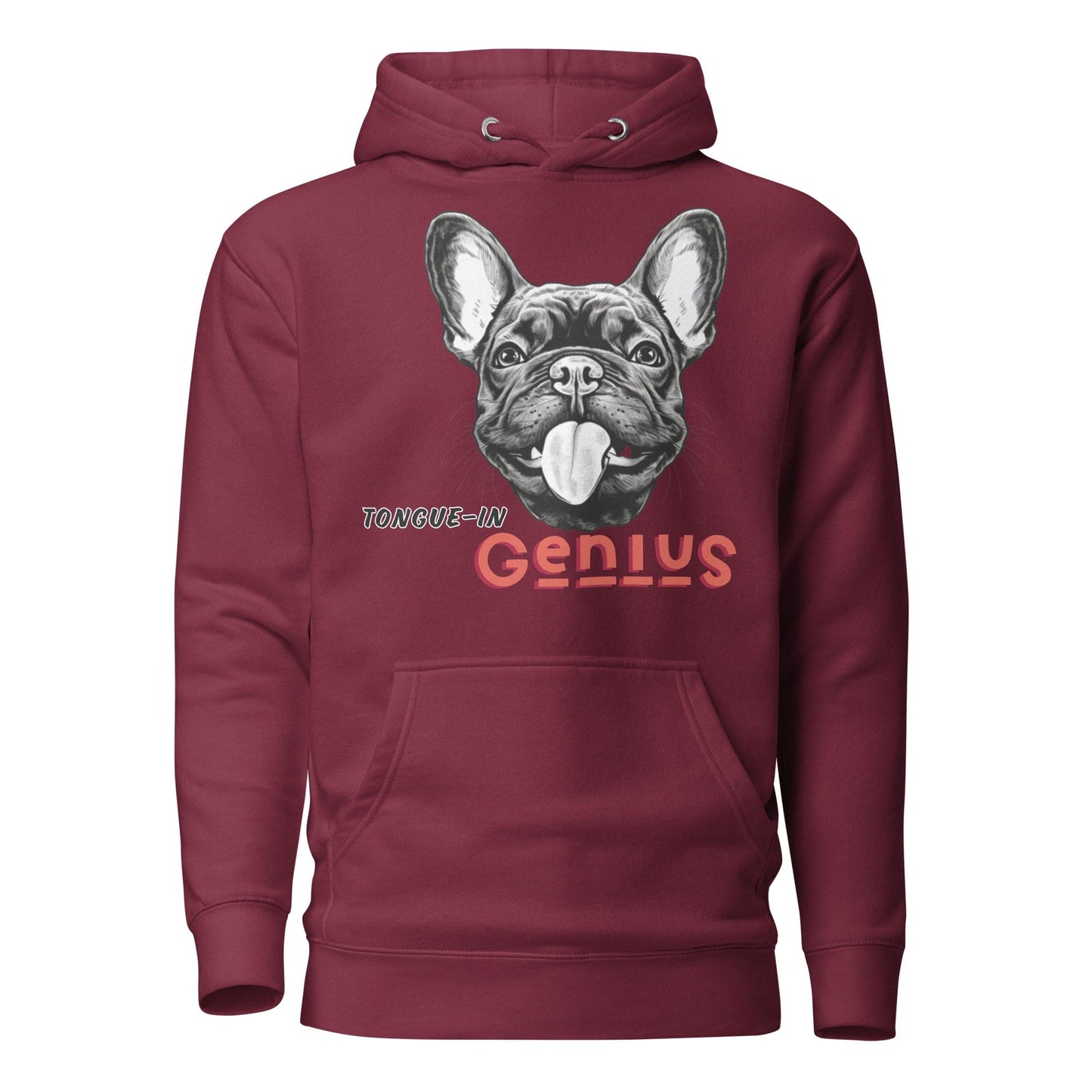 Tongue-in-Genius Frenchie Unisex Hoodie - Frenchie Emporium