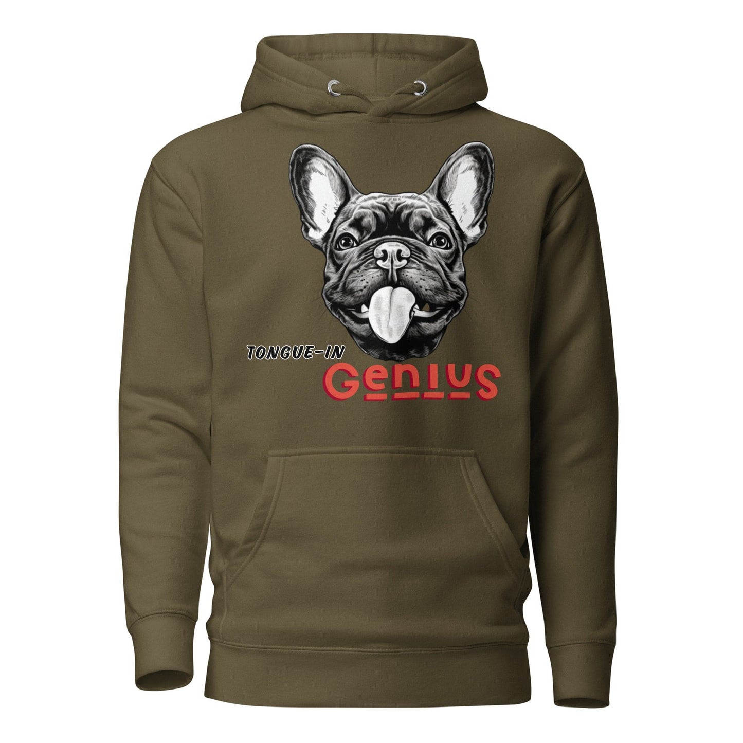 Tongue-in-Genius Frenchie Unisex Hoodie