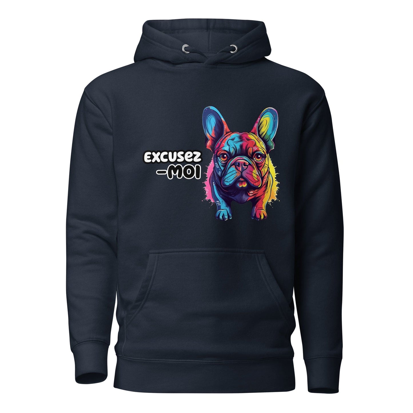 Excusez-Moi French Bulldog Unisex Hoodie