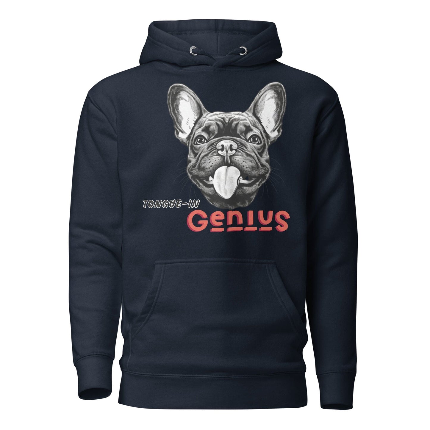 Tongue-in-Genius Frenchie Unisex Hoodie - Frenchie Emporium