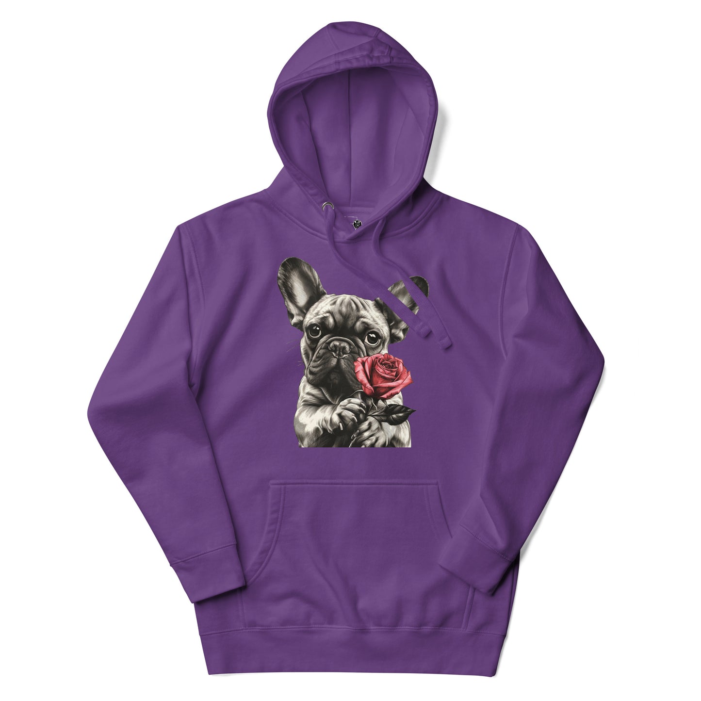 "Rose Embrace" Unisex Hoodie - Frenchie Emporium