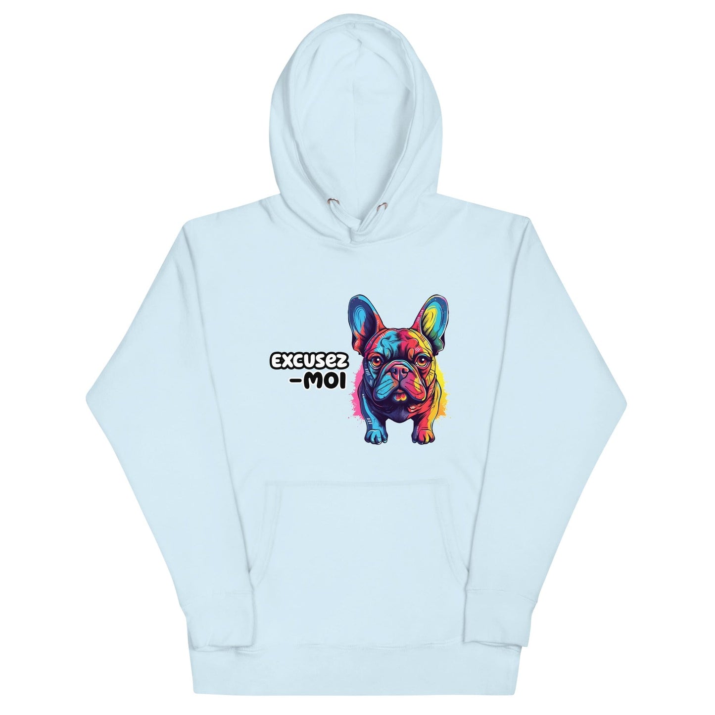 Excusez-Moi French Bulldog Unisex Hoodie