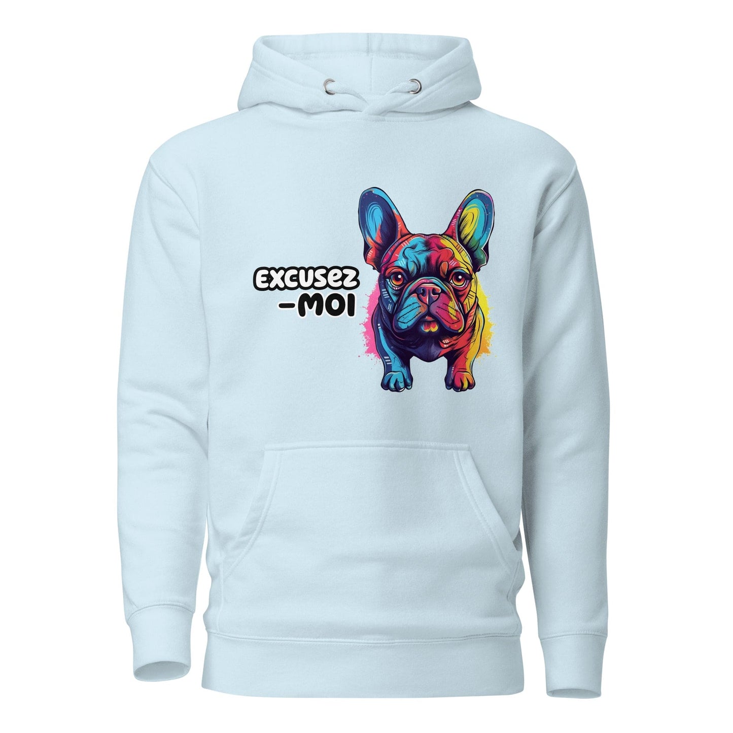 Excusez-Moi French Bulldog Unisex Hoodie