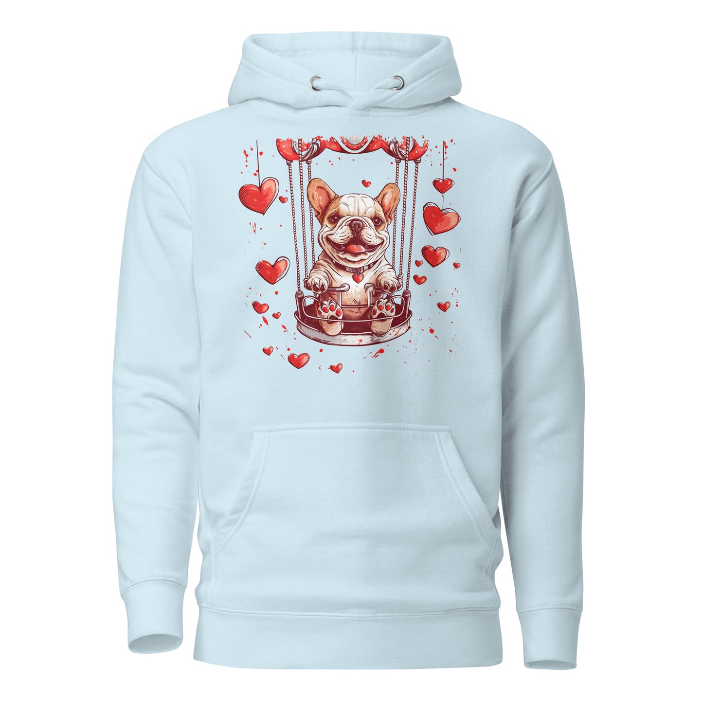 "Swinging Hearts" Unisex Hoodie