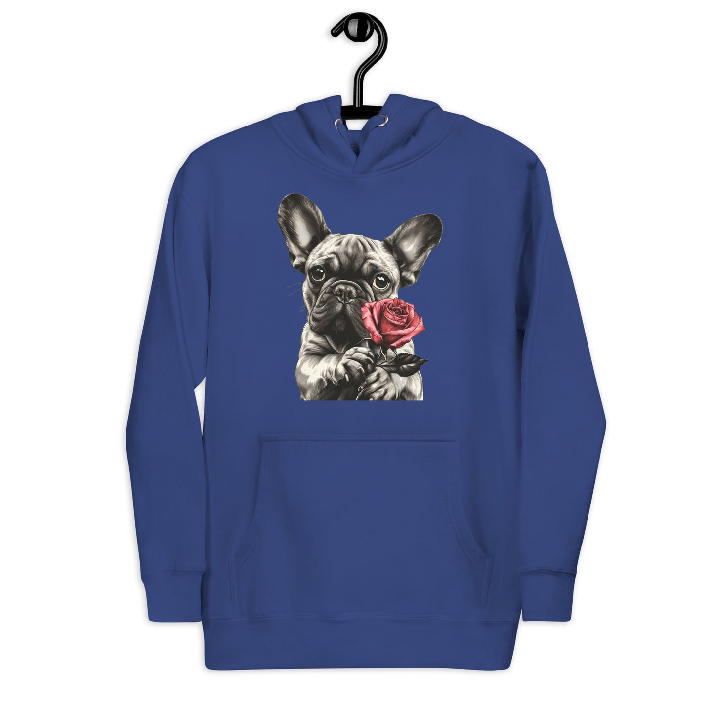 "Rose Embrace" Unisex Hoodie - Frenchie Emporium