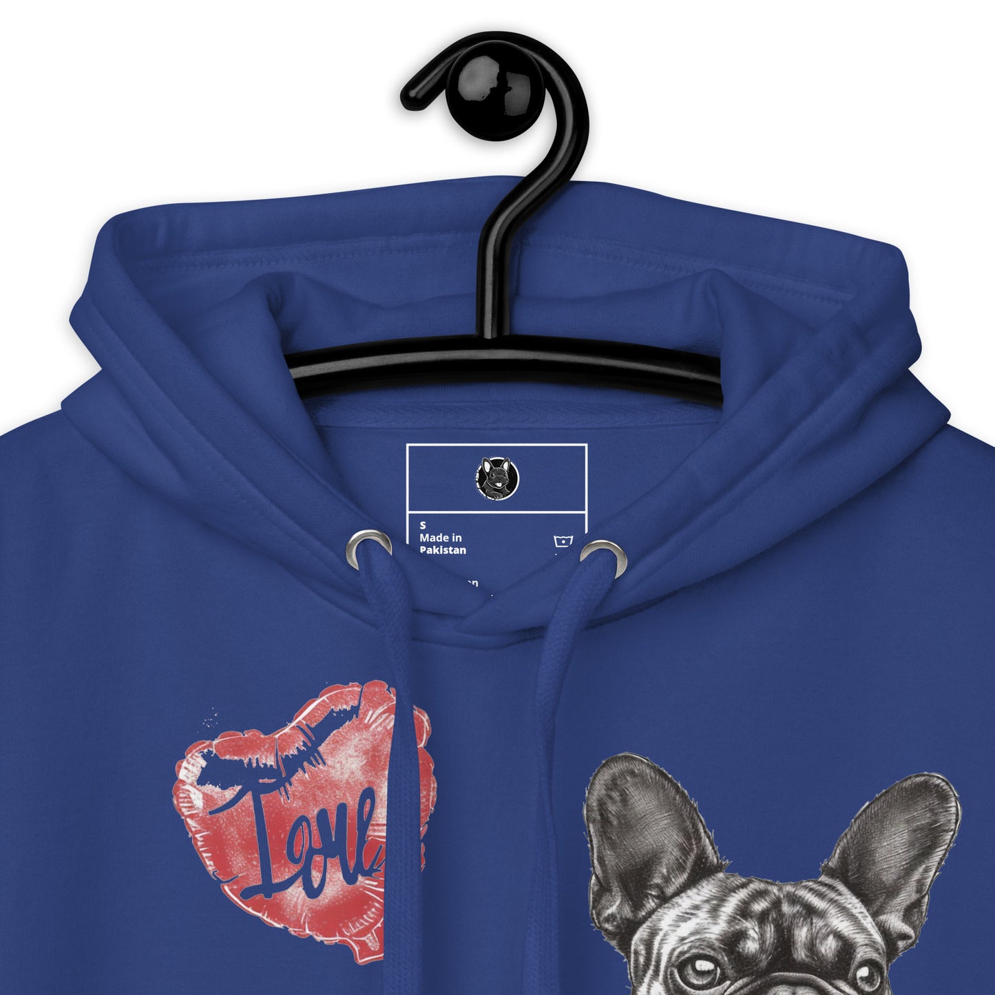 "Love is Fur-real" - Unisex Hoodie - Frenchie Emporium