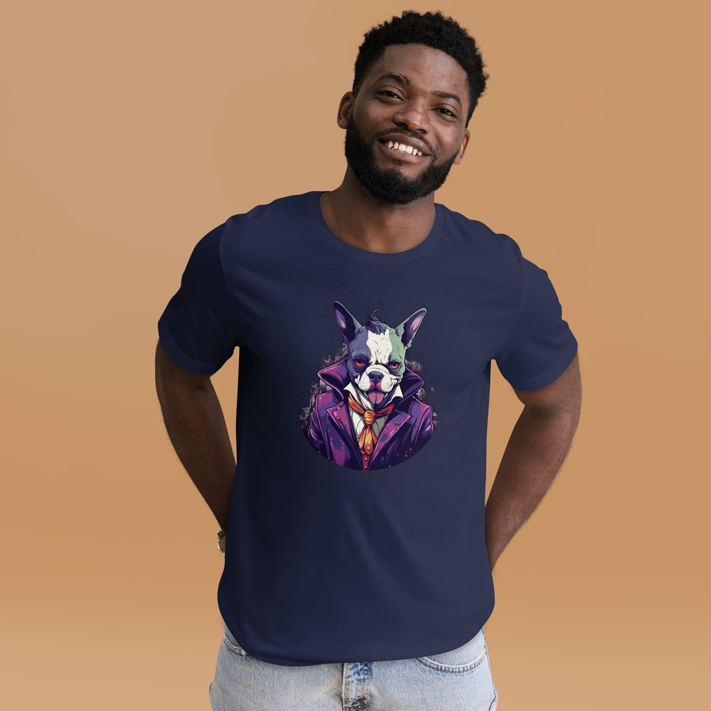 Frenchie Joker Villainous Unisex T-shirt - Frenchie Emporium