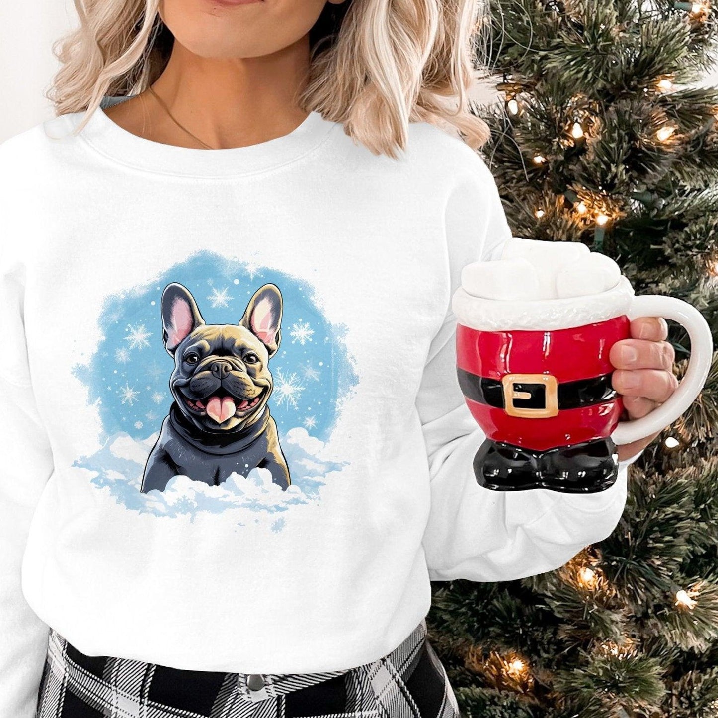 Winter Wonderland Frenchie Unisex Sweatshirt - Frenchie Emporium